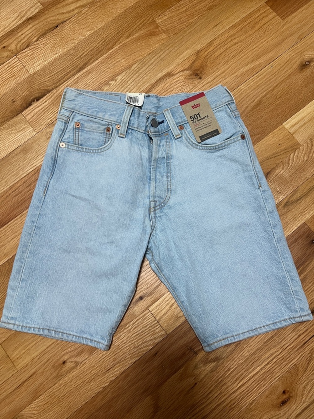 Levi's Light Blue Men's Denim Jean Shorts